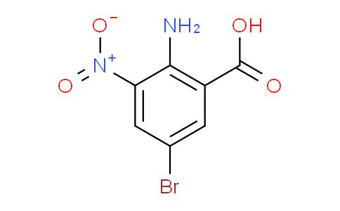 CAS No. 58580-07-7, 2-amino-5-bromo-3-nitrobenzoic acid