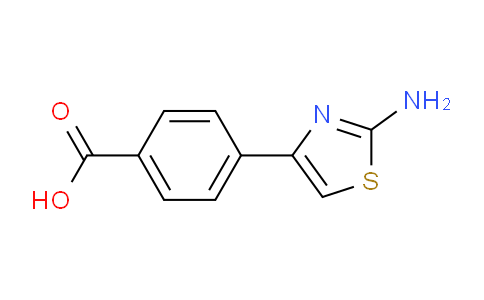 CAS No. 216959-94-3, 4-(2-Amino-thiazol-4-yl)-benzoic acid