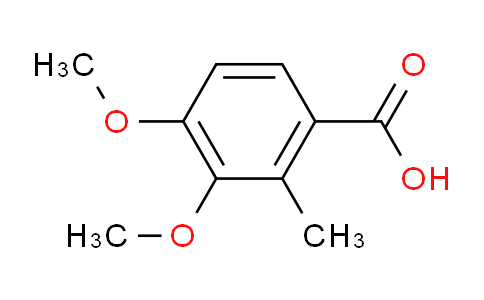 CAS No. 5722-94-1, 3,4-Dimethoxy-2-methylbenzoic acid