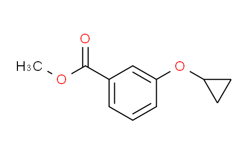 CAS No. 921602-60-0, methyl 3-cyclopropoxybenzoate