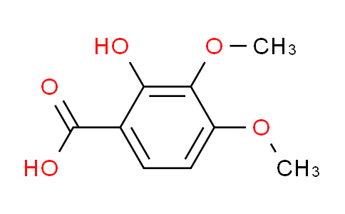 CAS No. 5653-46-3, 2-Hydroxy-3,4-dimethoxybenzoic acid