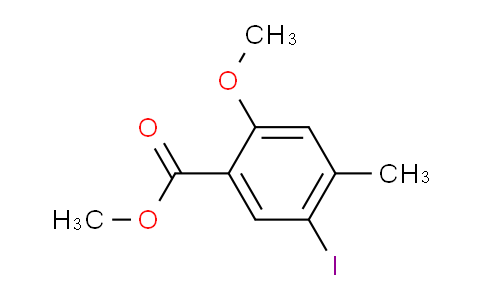 CAS No. 914225-32-4, Methyl 5-iodo-2-methoxy-4-methylbenzoate