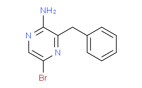 CAS No. 174680-55-8, 3-benzyl-5-bromopyrazin-2-amine