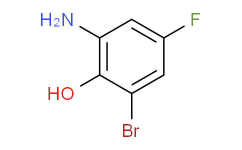 CAS No. 502496-32-4, 2-amino-6-bromo-4-fluorophenol