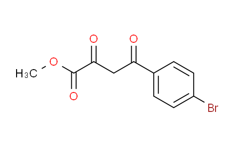 CAS No. 60395-85-9, methyl 4-(4-bromophenyl)-2,4-dioxobutanoate