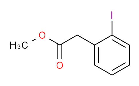 CAS No. 66370-75-0, methyl 2-(2-iodophenyl)acetate