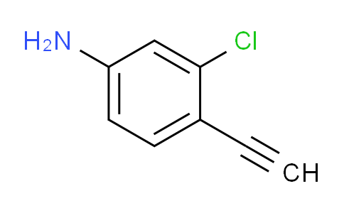 CAS No. 80690-65-9, 3-Chloro-4-ethynylaniline