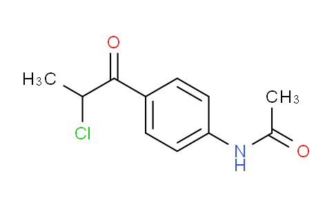 CAS No. 81112-08-5, N-(4-(2-chloropropanoyl)phenyl)acetamide