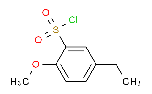 CAS No. 88040-88-4, 5-Ethyl-2-methoxybenzene sulfonyl chloride