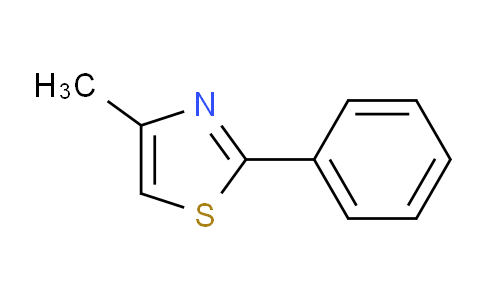 CAS No. 1826-17-1, 4-Methyl-2-phenyl-thiazole