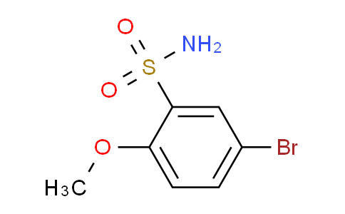CAS No. 23095-14-9, 5-Bromo-2-methoxybenzenesulfonamide