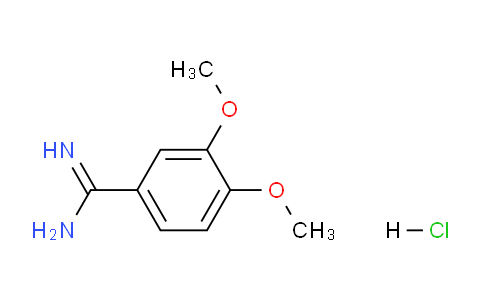 CAS No. 51488-33-6, 3,4-Dimethoxy-benzamidine hydrochloride