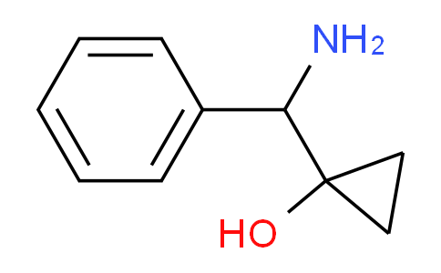 CAS No. 1391737-71-5, 1-(amino(phenyl)methyl)cyclopropan-1-ol