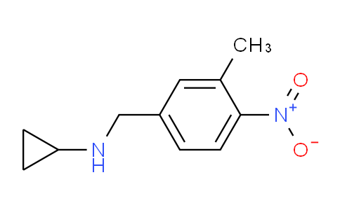 CAS No. 1600589-42-1, N-(3-Methyl-4-nitrobenzyl)cyclopropanamine