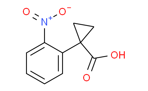 CAS No. 422280-53-3, 1-(2-Nitrophenyl)cyclopropane-1-carboxylic acid
