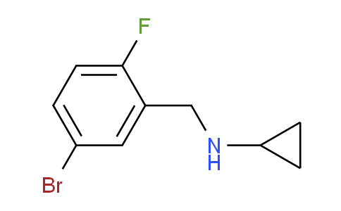 CAS No. 926201-08-3, N-(5-Bromo-2-fluorobenzyl)cyclopropanamine