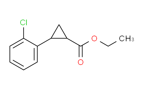 CAS No. 91393-53-2, ethyl 2-(2-chlorophenyl)cyclopropane-1-carboxylate