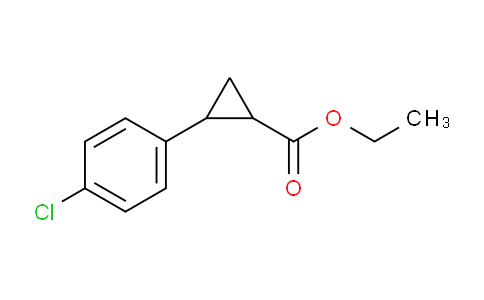 CAS No. 91393-54-3, ethyl 2-(4-chlorophenyl)cyclopropane-1-carboxylate