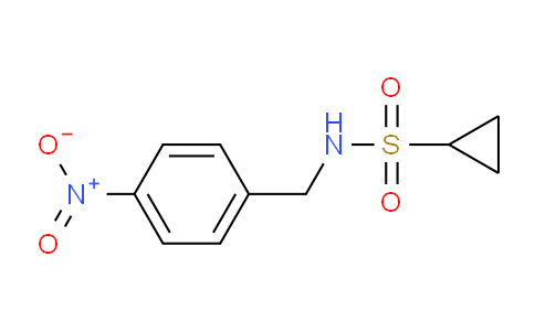 CAS No. 1019855-82-3, N-(4-nitrobenzyl)cyclopropanesulfonamide