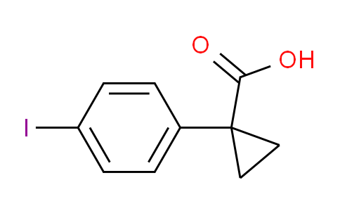 CAS No. 124276-89-7, 1-(4-Iodophenyl)cyclopropanecarboxylic acid