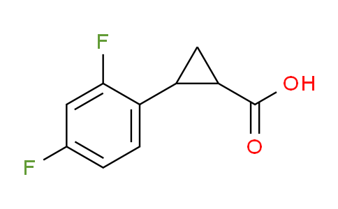 CAS No. 1157642-22-2, 2-(2,4-difluorophenyl)cyclopropane-1-carboxylic acid