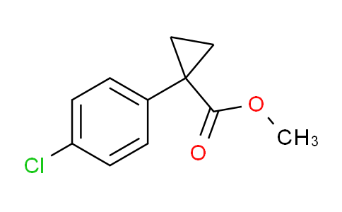 CAS No. 117252-05-8, methyl 1-(4-chlorophenyl)cyclopropane-1-carboxylate