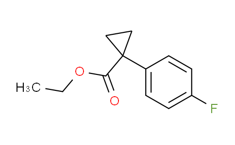 CAS No. 1261956-33-5, ethyl 1-(4-fluorophenyl)cyclopropane-1-carboxylate