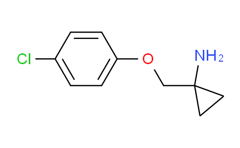 CAS No. 869535-79-5, 1-((4-chlorophenoxy)methyl)cyclopropan-1-amine