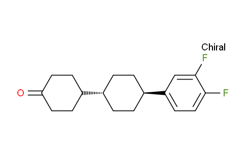 CAS No. 147622-85-3, trans-4'-(3,4-Difluorophenyl)-[1,1'-bi(cyclohexan)]-4-one
