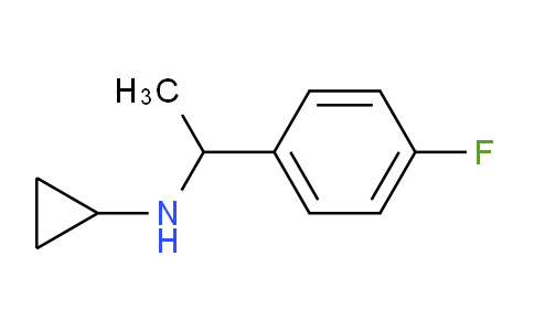 CAS No. 926231-85-8, N-(1-(4-fluorophenyl)ethyl)cyclopropanamine