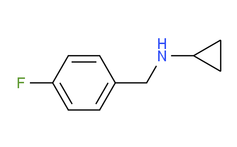 CAS No. 625437-46-9, N-(4-fluorobenzyl)cyclopropanamine