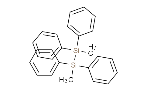 CAS No. 1172-76-5, 1,2-Dimethyl-1,1,2,2-tetraphenyldisilane