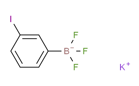 CAS No. 1189097-36-6, Potassium;trifluoro-(3-iodophenyl)boranuide