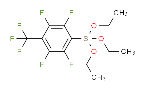CAS No. 561069-04-3, Triethoxy(2,3,5,6-tetrafluoro-4-(trifluoromethyl)phenyl)silane