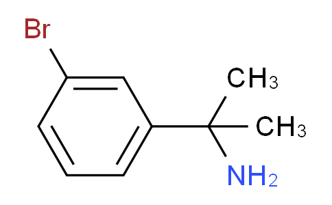 CAS No. 74702-93-5, 2-(3-Bromophenyl)propan-2-amine