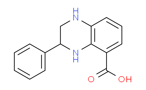 CAS No. 946386-66-9, 3-Phenyl-1,2,3,4-tetrahydroquinoxaline-5-carboxylic acid