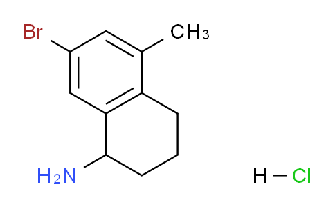 CAS No. 1810069-90-9, 7-Bromo-5-methyl-1,2,3,4-tetrahydronaphthalen-1-amine hydrochloride
