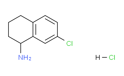 CAS No. 215315-62-1, 7-Chloro-1,2,3,4-tetrahydronaphthalen-1-amine hydrochloride