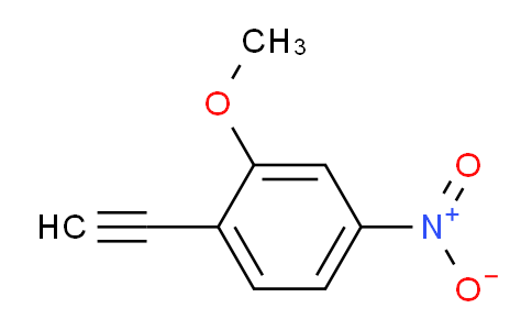 CAS No. 1135283-10-1, 1-Ethynyl-2-methoxy-4-nitrobenzene