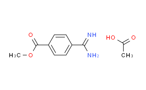 CAS No. 1172889-96-1, Methyl 4-carbamimidoylbenzoate acetate