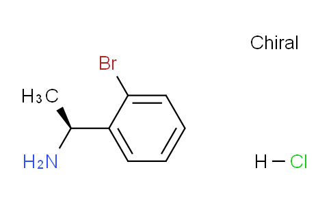 CAS No. 1187931-26-5, (S)-1-(2-Bromophenyl)ethanamine hydrochloride