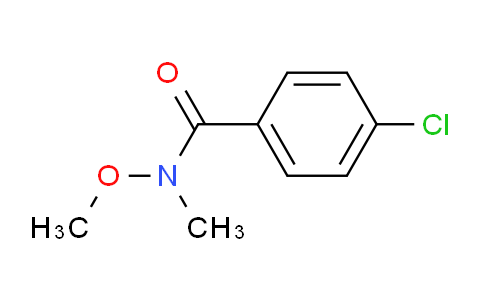 CAS No. 122334-37-6, 4-Chloro-N-methoxy-N-methylbenzamide