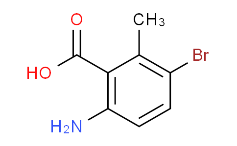 CAS No. 124341-06-6, 6-Amino-3-bromo-2-methylbenzoic acid