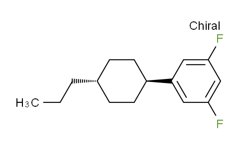 CAS No. 144261-13-2, 1,3-Difluoro-5-(trans-4-propylcyclohexyl)benzene
