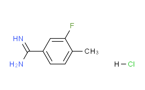 CAS No. 175277-88-0, 3-Fluoro-4-methylbenzimidamide hydrochloride