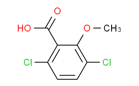 CAS No. 1918-00-9, 3,6-Dichloro-2-methoxybenzoic acid
