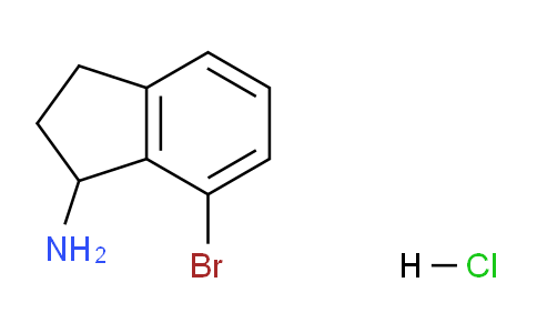 CAS No. 2061980-70-7, 7-Bromo-2,3-dihydro-1H-inden-1-amine hydrochloride