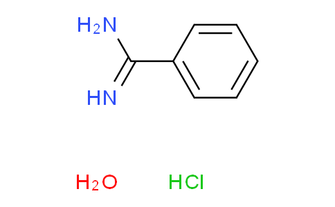 CAS No. 206752-36-5, Benzenecarboximidamide hydrochloride hydrate