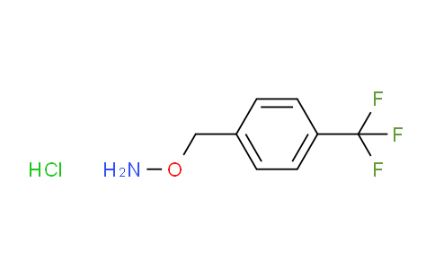 CAS No. 321574-29-2, O-(4-(Trifluoromethyl)benzyl)hydroxylamine hydrochloride
