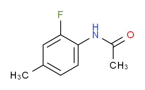 CAS No. 326-67-0, N-(2-Fluoro-4-methylphenyl)acetamide